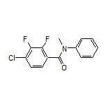 4-Chloro-2,3-difluoro-N-methyl-N-phenylbenzamide