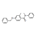 4-(Benzyloxy)-N,2-dimethyl-N-phenylbenzamide