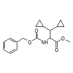 Methyl 2-(Cbz-amino)-3,3-dicyclopropylpropanoate