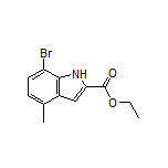 Ethyl 7-Bromo-4-methylindole-2-carboxylate