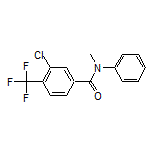 3-Chloro-N-methyl-N-phenyl-4-(trifluoromethyl)benzamide