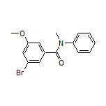 3-Bromo-5-methoxy-N-methyl-N-phenylbenzamide