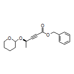 Benzyl (4R)-4-[(Tetrahydro-2H-pyran-2-yl)oxy]-2-pentynoate