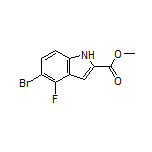 Methyl 5-Bromo-4-fluoroindole-2-carboxylate