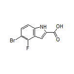 5-Bromo-4-fluoroindole-2-carboxylic Acid