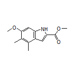 Methyl 6-Methoxy-4,5-dimethylindole-2-carboxylate