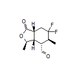 (3R,3aS,4R,5S,7aR)-6,6-Difluoro-3,5-dimethyl-1-oxooctahydroisobenzofuran-4-carbaldehyde