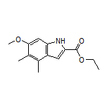 Ethyl 6-Methoxy-4,5-dimethylindole-2-carboxylate