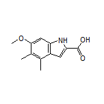 6-Methoxy-4,5-dimethylindole-2-carboxylic Acid