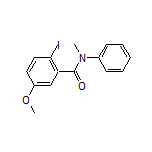 2-Iodo-5-methoxy-N-methyl-N-phenylbenzamide