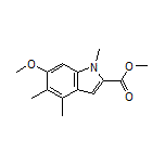 Methyl 6-Methoxy-1,4,5-trimethylindole-2-carboxylate