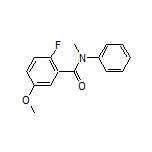 2-Fluoro-5-methoxy-N-methyl-N-phenylbenzamide