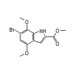 Methyl 6-Bromo-4,7-dimethoxyindole-2-carboxylate