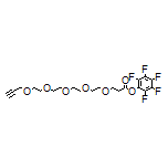 Perfluorophenyl 4,7,10,13,16-Pentaoxanonadec-18-yn-1-oate