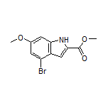 Methyl 4-Bromo-6-methoxyindole-2-carboxylate