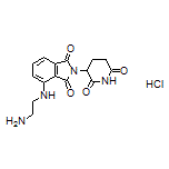 4-[(2-Aminoethyl)amino]-2-(2,6-dioxo-3-piperidyl)isoindoline-1,3-dione Hydrochloride