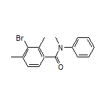 3-Bromo-N,2,4-trimethyl-N-phenylbenzamide