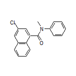 3-Chloro-N-methyl-N-phenyl-1-naphthamide