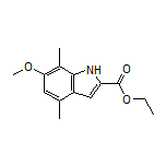 Ethyl 6-Methoxy-4,7-dimethylindole-2-carboxylate