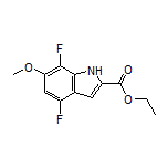 Ethyl 4,7-Difluoro-6-methoxyindole-2-carboxylate