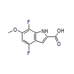 4,7-Difluoro-6-methoxyindole-2-carboxylic Acid