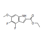 Ethyl 4,5-Difluoro-6-methoxyindole-2-carboxylate