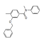 3-(Benzyloxy)-N,4-dimethyl-N-phenylbenzamide