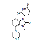 3-[3-Methyl-2-oxo-4-(1-piperazinyl)-2,3-dihydro-1H-benzo[d]imidazol-1-yl]piperidine-2,6-dione