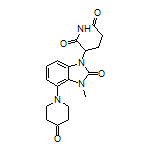 3-[3-Methyl-2-oxo-4-(4-oxo-1-piperidyl)-2,3-dihydro-1H-benzo[d]imidazol-1-yl]piperidine-2,6-dione