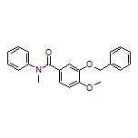 3-(Benzyloxy)-4-methoxy-N-methyl-N-phenylbenzamide