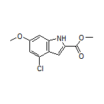 Methyl 4-Chloro-6-methoxyindole-2-carboxylate