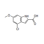 4-Chloro-6-methoxyindole-2-carboxylic Acid