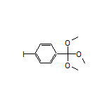 1-Iodo-4-(trimethoxymethyl)benzene