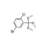 4-Bromo-1-chloro-2-(trimethoxymethyl)benzene