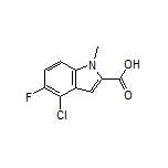 4-Chloro-5-fluoro-1-methylindole-2-carboxylic Acid