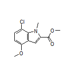 Methyl 7-Chloro-4-methoxy-1-methylindole-2-carboxylate