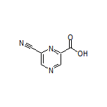 6-Cyanopyrazine-2-carboxylic Acid