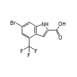 6-Bromo-4-(trifluoromethyl)indole-2-carboxylic Acid