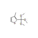 3-Methyl-2-(trimethoxymethyl)thiophene