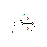 1-Bromo-4-fluoro-2-(trimethoxymethyl)benzene