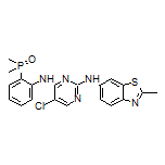 [2-[[5-Chloro-2-[(2-methylbenzo[d]thiazol-6-yl)amino]-4-pyrimidinyl]amino]phenyl]dimethylphosphine Oxide