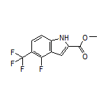 Methyl 4-Fluoro-5-(trifluoromethyl)indole-2-carboxylate