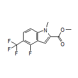 Methyl 4-Fluoro-1-methyl-5-(trifluoromethyl)indole-2-carboxylate