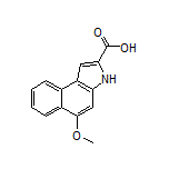 5-Methoxy-3H-benzo[e]indole-2-carboxylic Acid