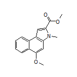 Methyl 5-Methoxy-3-methyl-3H-benzo[e]indole-2-carboxylate