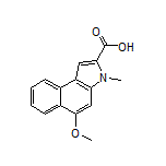 5-Methoxy-3-methyl-3H-benzo[e]indole-2-carboxylic Acid