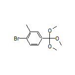 1-Bromo-2-methyl-4-(trimethoxymethyl)benzene