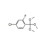 4-Chloro-2-fluoro-1-(trimethoxymethyl)benzene