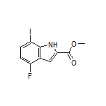 Methyl 4-Fluoro-7-iodoindole-2-carboxylate