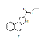 Ethyl 5-Fluoro-3H-benzo[e]indole-2-carboxylate